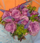 Veronica and Rose Bouquet