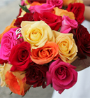 Fall Color Rose Bouquet