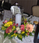Pillar Candle Centerpiece