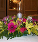 Pillar Candle Centerpiece
